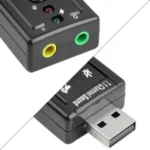 ADAPTADOR PLACA DE SOM DE AUDIO 7.1 USB KNUP HB-T64