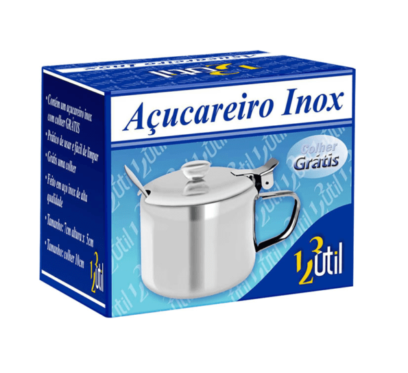 Açucareiro C Colher Inox Ud193 (1)