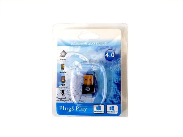 Adaptador Bluetooth Dongle Usb 4.0 Dados Plug %play