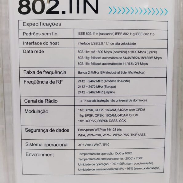 Antena Wireless Usb 2.0 802.lln Leon-1503 1800mbps (1)