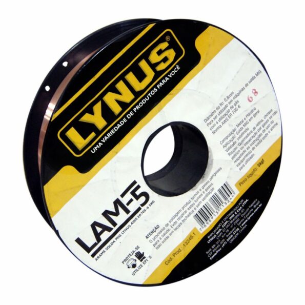 Arame De Solda 0,8mm Aws Er70s-6 Lam-5 – Lynus (1)