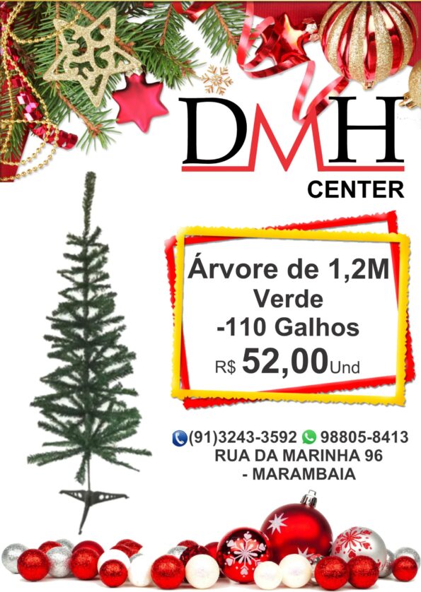 Arvore De Natal 1.20cm Verde -oferta