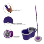 Balde Com Esfregao Mop 16l Aço Inox Ck01 23cmx25cmx44cmhao B – Roxo (7)