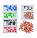 Bingo Jogo Kit 138pçs Ns-1308 Cartela Madeira E Papel (1)