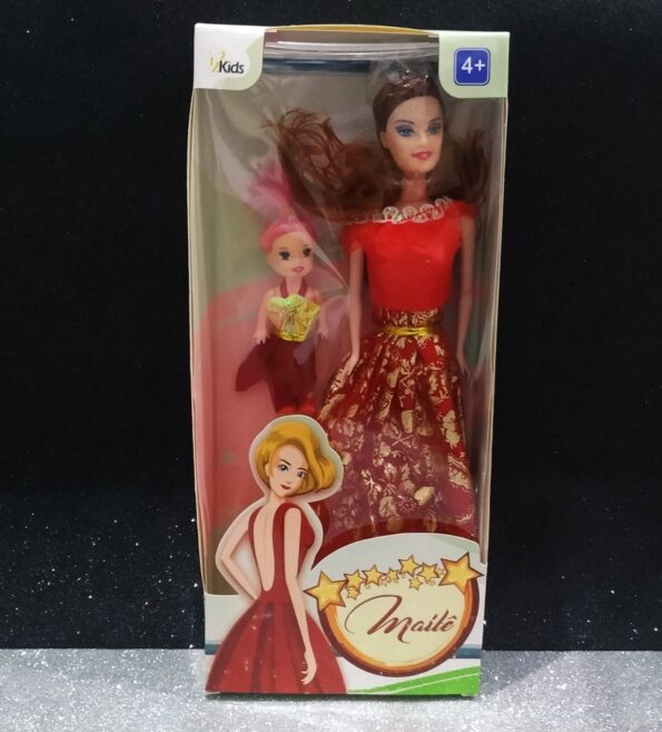 Boneca Maite Kid´s Party 123 Bd6 2pçs (1)