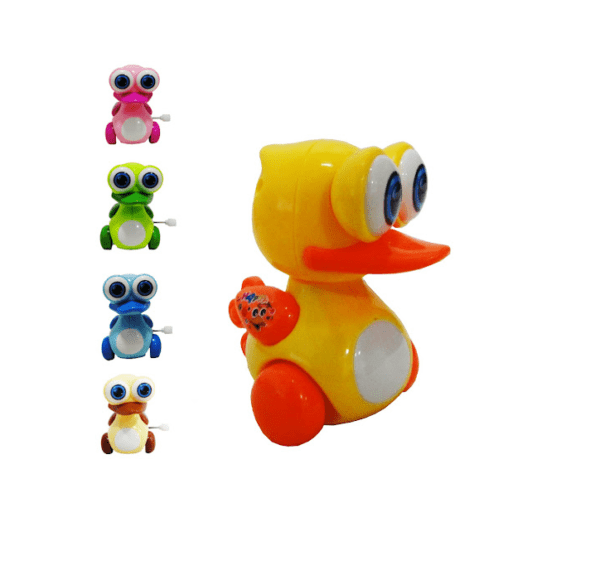 Brinquedo Pato A Corda De Plastico Tk22