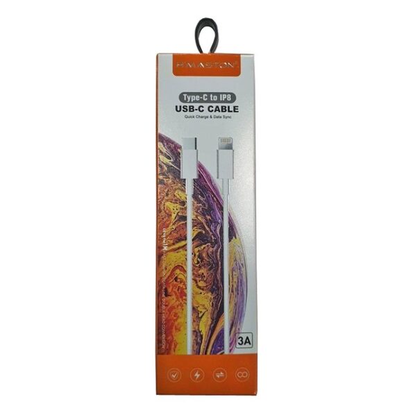 Cabo Usb Adptador Tipo C P Iphone Hmaston 3a H98-5 (1)