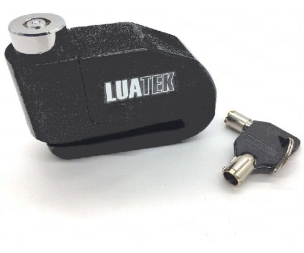 Cadeado Para Moto Trava De Disco Com Alarme Lk-bl14 Luatek (2)