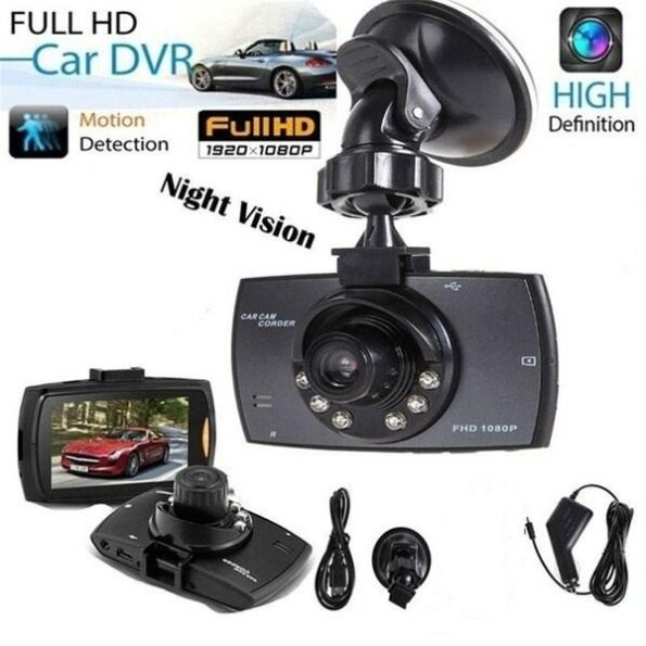 Camera De Carro 2.4 Full Hd 1080p Dash Dvr Segurança (1)