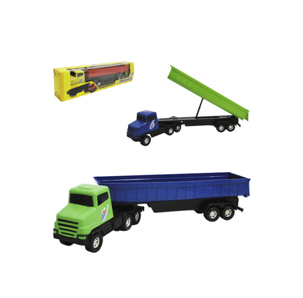 Caminhao Cacamba Basculante Truck Cargo 47×10,5×8,5cm Phr025