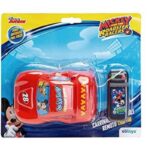 Carro Controle Com Fio Mickey Vermelho – Etitoys Dy-006 (1)