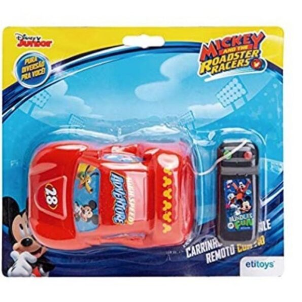 Carro Controle Com Fio Mickey Vermelho – Etitoys Dy-006 (3)