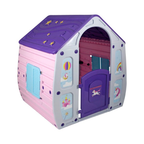 Casinha De Brinquedo Unicornio Bel 560000 102cmx90cmx109cm (1)