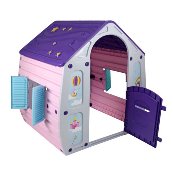 Casinha De Brinquedo Unicornio Bel 560000 102cmx90cmx109cm (3)