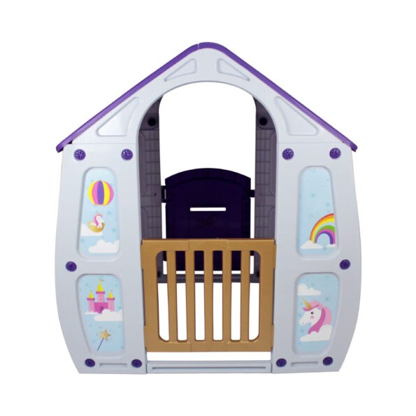 Casinha De Brinquedo Unicornio Bel 560000 102cmx90cmx109cm (5)