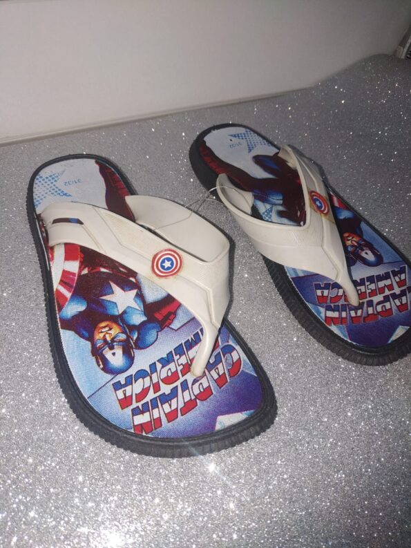 Chinelo Sandalia Imfantil Super Heroes – Capitão America (2)