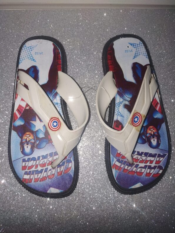 Chinelo Sandalia Imfantil Super Heroes – Capitão America (3)