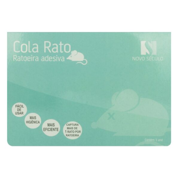 Cola Rato Ratoeira Adesiva Nono Seculo 38 26cm Ns-1442 (1)