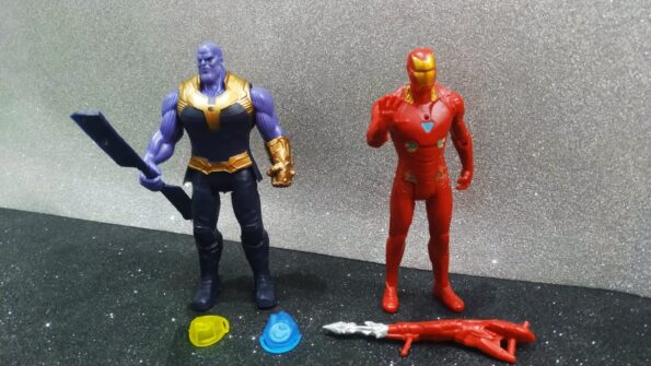 Coleção Bonecos Vingadores Avengers Legends Cc019 – Thanos E Homem De Ferro (1)