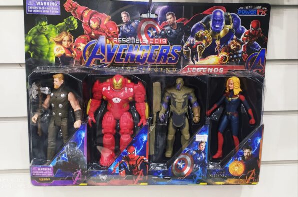 Coleção Bonecos Vingadores Power Fx Assemble 2019 – Kit 02 (1)