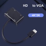 Conversor duplicador hdmi macho em 1 vga e 1 hdmi 05844