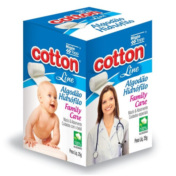Cotton Line- Algodão Hidrófilo 100% Algodão (3)