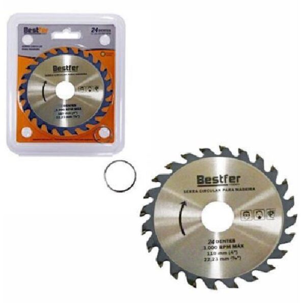 Disco Serra Circular Para Madeira 300mm 24 Dentes – Bestfer (1)