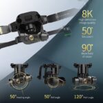 Drone 8k Camera Hd De 3 Eixos Gimbal Kaione Pro Gps (1)