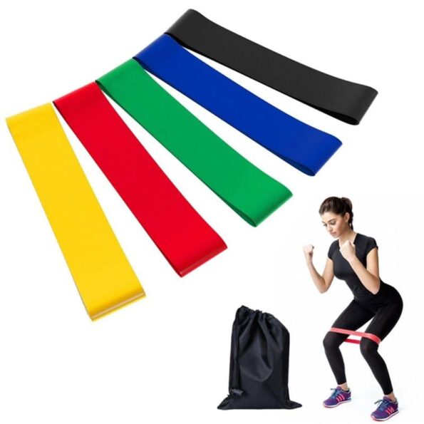 Elastivo Mini Band Kit C5 Pças Fitness Nv Uxs