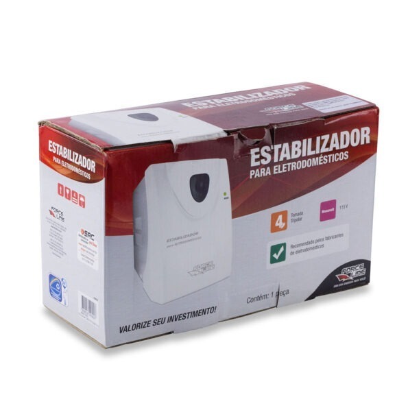 Estabilizador Eletrodoméstico 2000va Mono Cinza 580 (2)