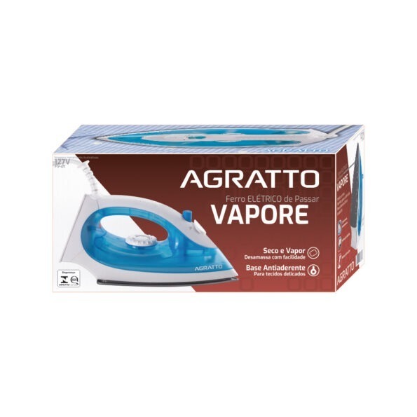 Ferro De Passar Vapore 127v Fv-01 6055 Azul – Agratto (1)