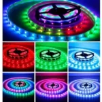 Fita Faixa De Led Strip 5m 12w 5v Ccontrole Rgb5050 Coba (1)