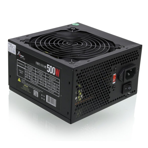 Fonte Para Pc Atx 12v 1.3 500w Kp-522 Knup (2)