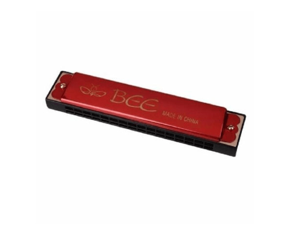 Gaita Csr Bee Harmonica 20 Furos Vermelha (1)