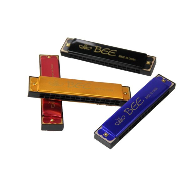 Gaita Csr Bee Harmonica 20 Furos Vermelha (1)