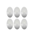 Gancho Adesivo De Parede Oval Multiuso C 6 Pcs – 123 Útil (1)