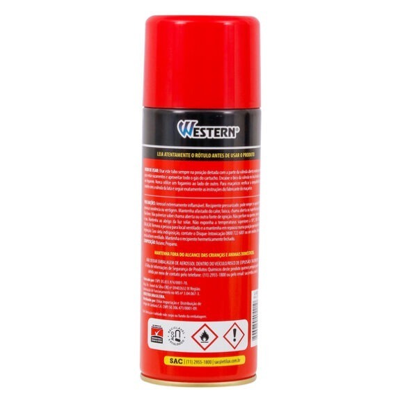 Gás P Maçarico Fogareiro Butano Propano 400ml 200g Western (3)