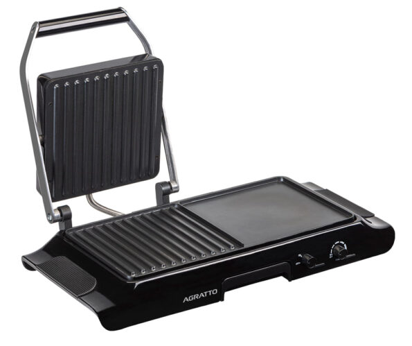 Grill Eletrico Duo Mr Cheff Prensa 1600w 220v Agratto (2)