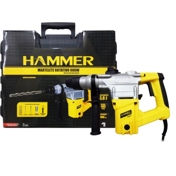 Gymr900_110 Martelete Rotativo Hammer 900w – 110v (1)