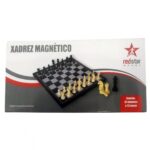 Jogo Xadrez Magnetico Redstar Elj0214 13x24x4cm 32pçs (1)