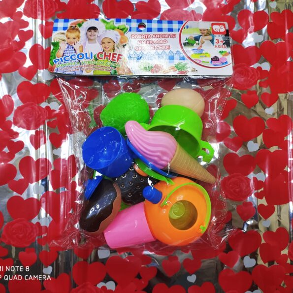 Kit Cozinha Infantil Com Sorvete E Acessorios 11 Pçs Ba11534 (4)