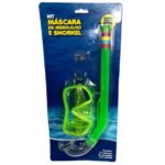 Kit De Mergulho E Snorkel Azul Sun Way (1)