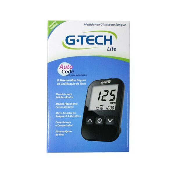 Kit Medidor Glicose G-tech Sem Tiras (promoção) (2)