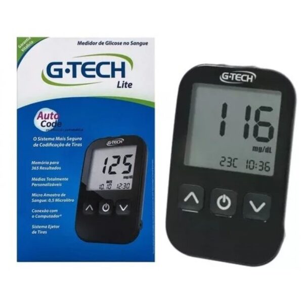 Kit Medidor Glicose G-tech Sem Tiras (promoção) (3)