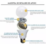 Lampada De Led 12w Bulb Said 060 Cd-641 265v (1)