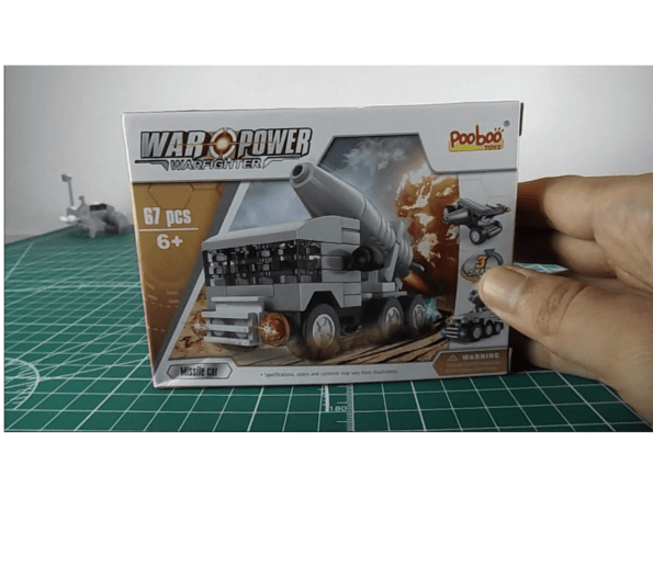 Lego Blocos De Montar War Power Warfighte 9408907 Pi3790 (1)