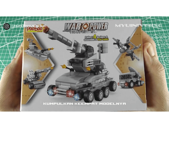 Lego Blocos De Montar War Power Warfighte 9408907 Pi3790 (2)