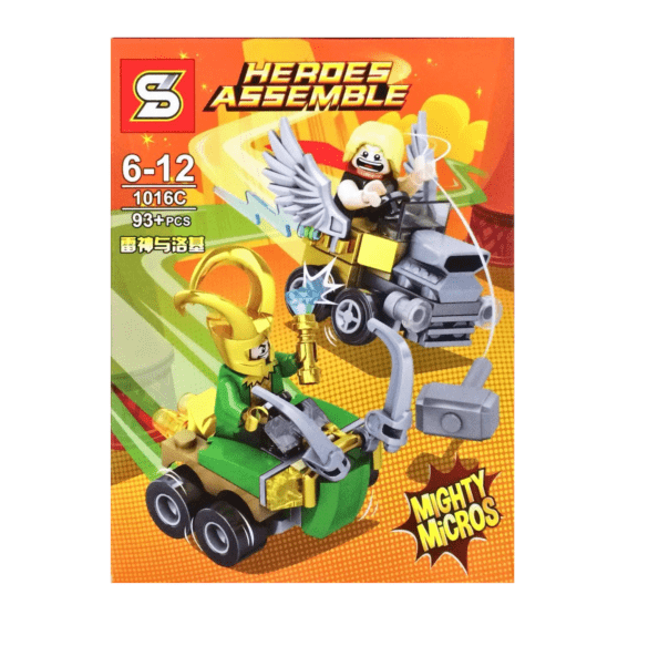 Lego Heroes Assemble 6-12 – 93 + Pçs