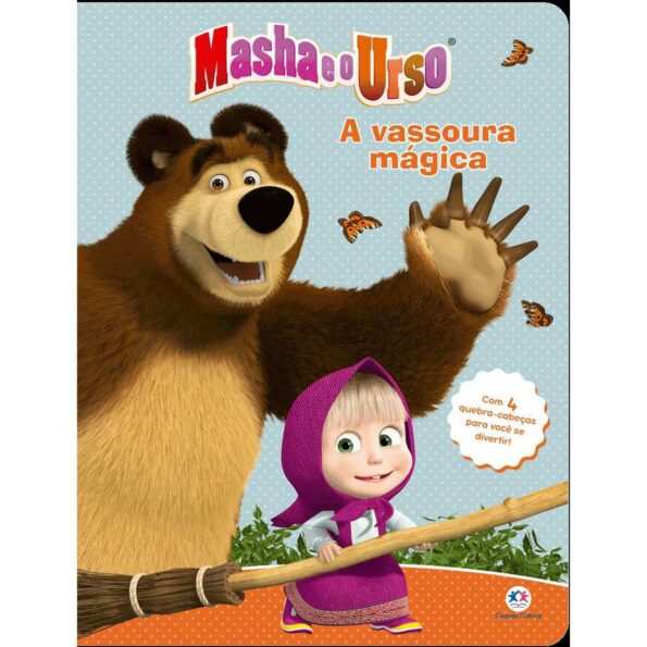 Livro Quebra Cabeça Masha E O Urso 9648907 (1)