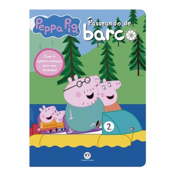 Livro quebra cabeça peppa pig passeando de barco (2)